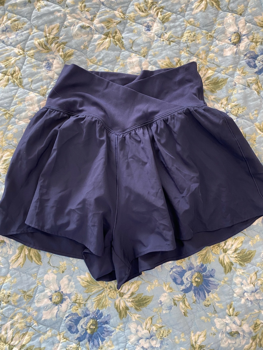 Navy blue Aerie offline shorts XS
